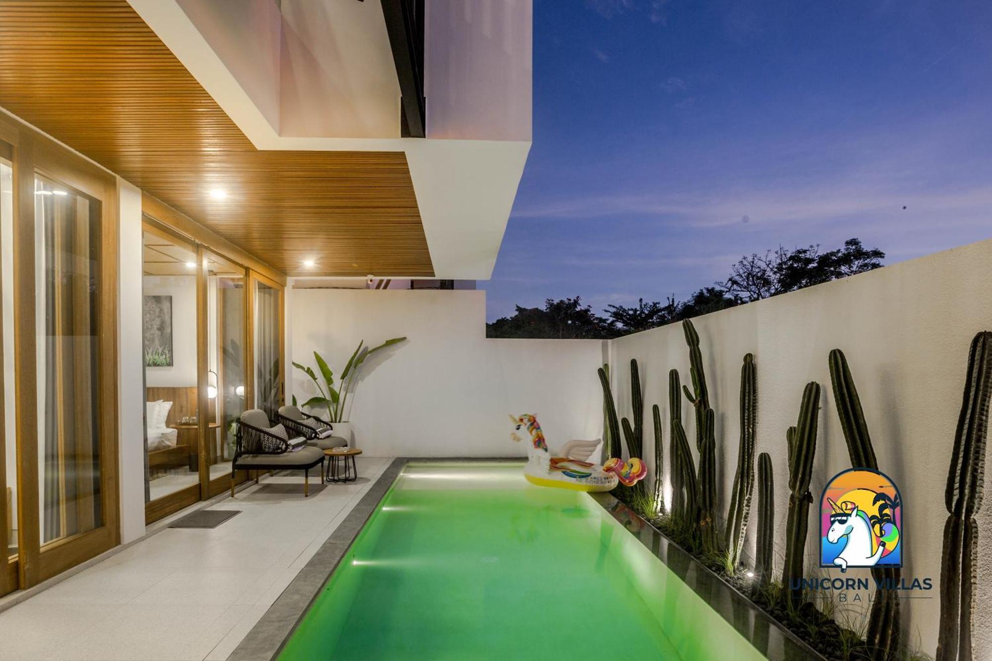 Villa Rufina - By Unicorn Villas Bali チャングー エクステリア 写真
