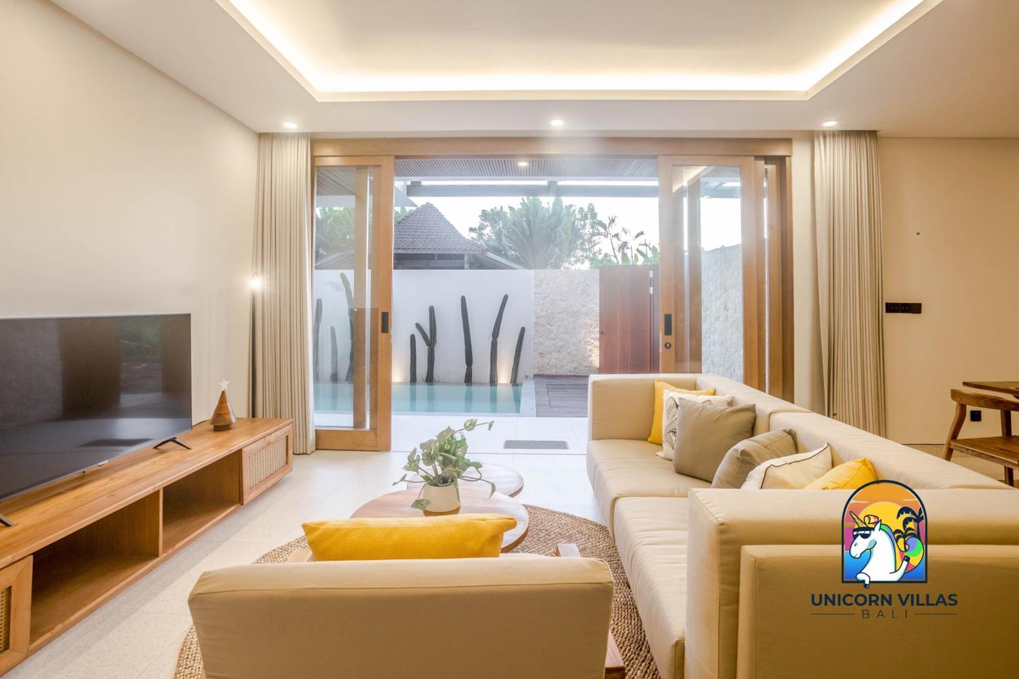 Villa Rufina - By Unicorn Villas Bali チャングー エクステリア 写真